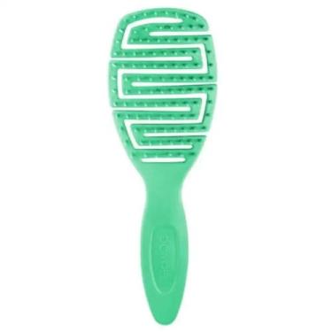 Imagem de Escova para Cabelo Maya Cor Verde Dompel