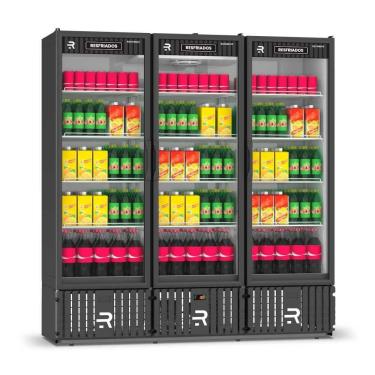 Imagem de Visa Cooler Multiuso 1800 Litros Preto/branco VCM1800PV 220V Refrimate