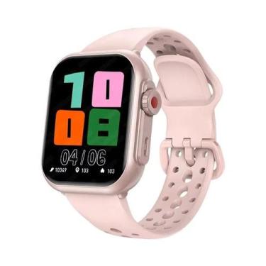 Imagem de Smartwatch Unissex 1000mAh AMOLED Com Monitor De Frequência Cardíaca, 