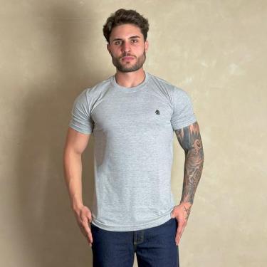 Imagem de Camiseta Masculina Country Cinza Algodão Agro Paint Horse, P