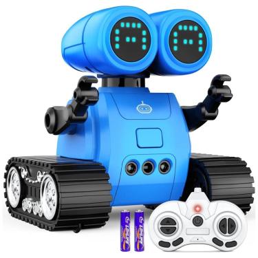 Imagem de Hamourd Robot Toys: Robô Emo com Função Walkie-Talkie, Sensor de Gestos e Luzes LED Multimodo - Brinquedo para Meninos e Meninas