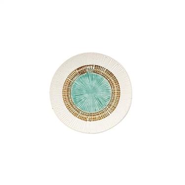 Imagem de Lata de lixo Prato de bife de cerâmica Prato de frutas Prato de dim sum Prato de jantar Prato de jantar branco Pratos criativos Pratos de mesa ocidentais(25.5cm)