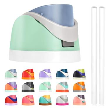 Imagem de A tampa de substituição contém canudos para garrafa de água Owala Freesip, compatível com tampa e tampa Owala, acessórios premium para garrafas de 473 ml, 680 g, 946 ml, 1134 g, à prova de vazamento