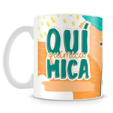 Imagem de Caneca Flork Química Personalizada para Profissionais - 325ml - Amo Ca