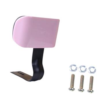 Imagem de Baoblaze Encosto de bicicleta elétrica Almofada de assento de bicicleta elétrica com parafusos e arruelas Encosto de assento traseiro macio para acessório de, Rosa