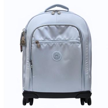 Imagem de Mochila Kipling de Rodinha New Zea Azul Gelo 
