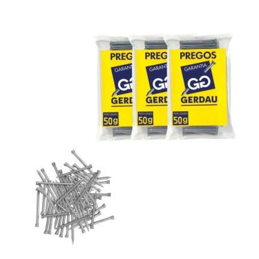 Imagem de Prego Polido Sem Cabeça 17X21 3Mm X 48,3Mm 150G Gerdau