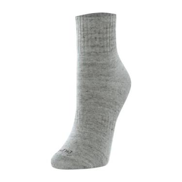 Imagem de Meia Feminina Cano Curto She Casual Treino Esportes Básica Algodão, Ci