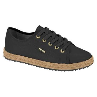 Imagem de Tênis Feminino Casual Moleca Conforto, Preto, 35