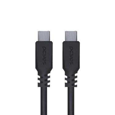 Imagem de Cabo Para Celular Smartphone Usb Tipo C 2.0 Para Usb Tipo C - Type C 2.0 1 Metro Preto - Pucp-01