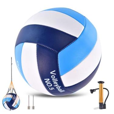 Imagem de Bolas de voleibol ELKCIP, tamanho 5, bolas de vôlei recreativas macias