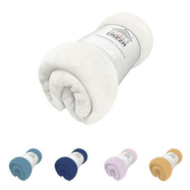 Imagem de Cobertor Manta Fleece Arte Cazza Azul Claro Solteiro