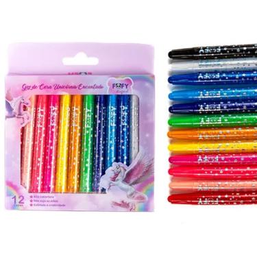 Imagem de GIZ DE CERA UNICÓRNIO ENCANTADO - FF3600 - FOFY