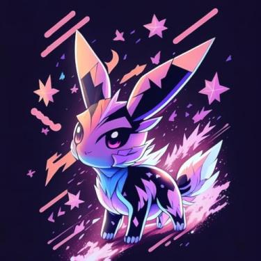 Imagem de Adesivo de Parede Estilo Anime Monstros Fofinhos para Quarto Infantil Florasha 30x30cm