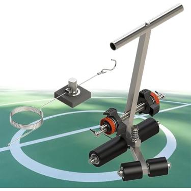 Imagem de Máquinas De Marcação De Linha De Campo De Jogo, Kit De Marcação De Quadra De Basquete, Kit De Círculo De Desenho, Aviso De Estrada, Ferramenta De Marcação De Piso De Mão De Estacionamento D