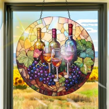 Imagem de Acrílico colorido, apanhadores de sol, decoração de janela pendurada, arte de parede de arco-íris, para sala de estar, quarto, varanda, interior e exterior, jardim, enfeites de Natal, decoração 19 x