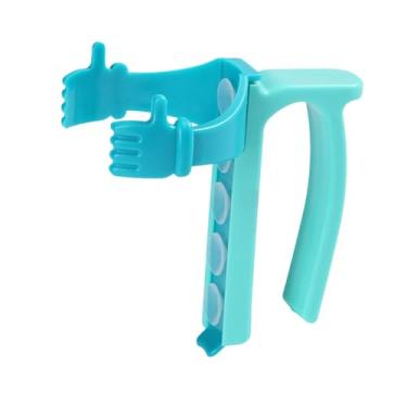 Imagem de Fxzqgnh Suporte para Latas Fácil de Segurar, Acessório Estiloso para Latas de 355ml (12oz) de Bebidas, Ideal para Amantes de Cerveja, Azul Verde, Tamanho real