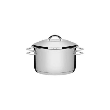 Imagem de Caçarola Tramontina Solar Funda Em Aço Inox Fundo Triplo Com Tampa E Alças 16 Cm 1,8 L Tramontina