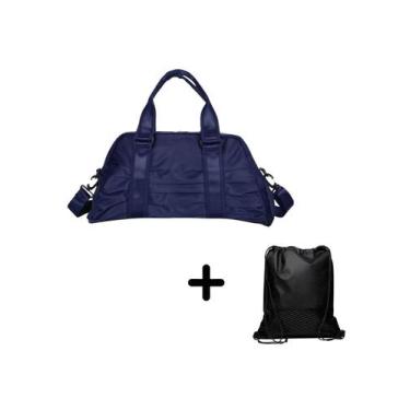 Imagem de Mochila Saco + Bolsa Para Academia Esporte Fitness Treino Gym Sport Mu