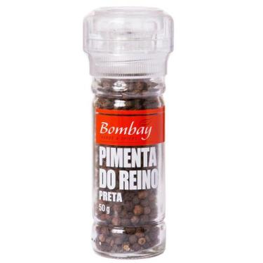 Imagem de Pimenta do Reino Preta com Moedor Bombay 50g