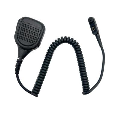 Imagem de Microfone de alto-falante remoto Windporting resistente com conector de áudio 3,5 compatível com Motorola XPR3500e XPR3500 XPR3300 XPR3000e XPR3000 XiR P6600i XiR P6600 Rádio portátil