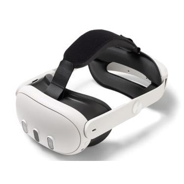 Imagem de PowerA Comfort Head Strap for Meta Quest 3 / 3S, officially licensed, adjustable head strap, secure and comfortable, flip-up design, easy to install, headphone compatible