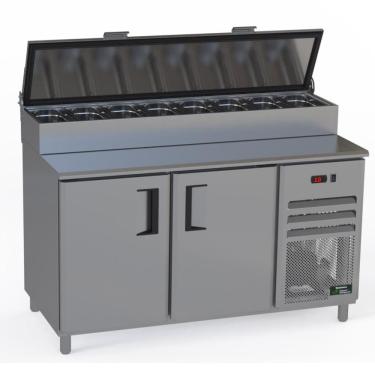 Imagem de Balcão Condimentador Sobreposto Refrigerado Venâncio 150cm Linha Prime Inox 127V PCFRHP15-39947