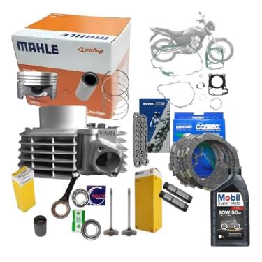 Imagem de Kit Motor Completo STD (56,5mm) Premium p/Titan 150, Fan 150 (Todas) e Bros 150 (06 em diante)