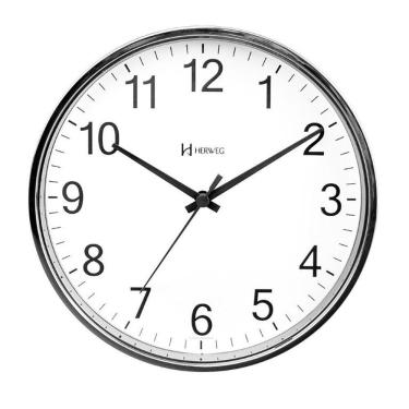 Imagem de Relógio Parede Quartz Herweg Liso 22cm 660139 Dourado - Dourado