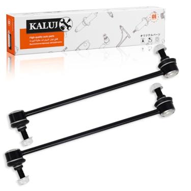 Imagem de KALUJ Kit de elos de barra estabilizadora frontal K750094 K750095 compatível com Nissan Altima Maxima Murano Pathfinder Quest Rogue, compatível com Infiniti JX35 QX60, 2 peças, cor preta