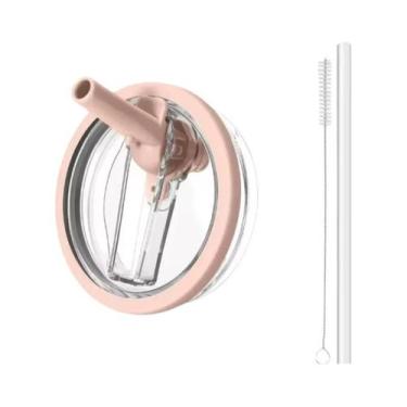 Imagem de Tampa Com Canudo Flip À Prova De Vazamentos De 40oz Para Copo Stanley 