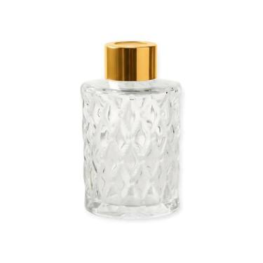 Imagem de Vidro Micro Garrafa Tampa Dourado 70 Ml - Principal