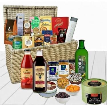 Imagem de Cesta De Natal Premium Chennai 29 Itens Sem Álcool 2025 - Fruttato