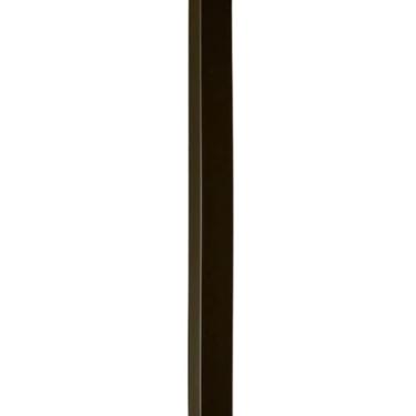 Imagem de Cantoneira Em L Alumínio para Parede, Escada, cantos,1 Metro 1/2", 5/8", 3/4", 1"(15x15mm - 1metro,Preto)