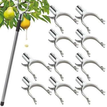 Imagem de Dispositivo de alisamento de árvores - Suportes de árvore inclinados de metal - Ferramenta estabilizadora de alisamento de galhos de plantas ajustáveis para jardins ornamentais, legumes, pomares