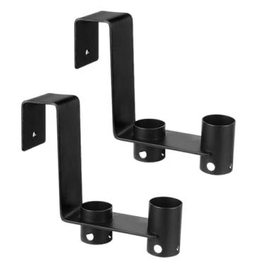 Imagem de Gancho de mastro de piscina, ganchos de cerca de metal resistente | Materiais de jardim para pátio, esportes, jardim, terraço, deck