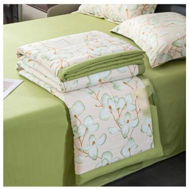Imagem de Colcha térmica leve de verão, edredom leve de verão colcha macia, edredom térmico, colcha lavável cobertor acolchoado para todas as estações