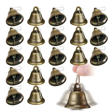 Imagem de Decoração de sinos de Natal - Amuleto de festival | Sinos de Natal rústicos para guirlanda de porta de árvore, casamento, férias, igreja, festa ao ar livre, jardim, decoração de colar de casa