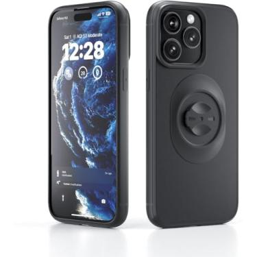 Imagem de FASTAND Capa de celular para bicicleta – Compatível com iPhone Air, capa fina à prova de choque com design de trava segura, serve para suportes de um quarto de volta usando interface estilo Garmin