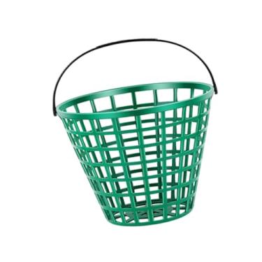 Imagem de Vaveren Cesto para guardar bolas de golfe com alça, acessório para estádio, suporte para uso interno e externo, balde para campo de golfe, S Hold 50pcs