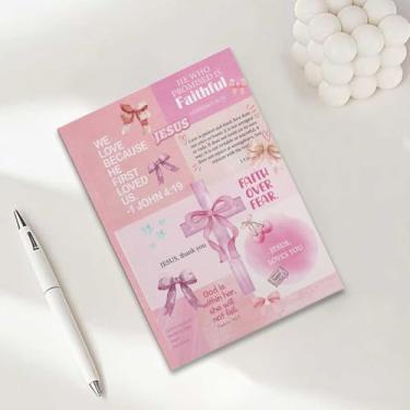 Imagem de Caderno de oração, presentes cristãos para mulheres, caderno A5 para anotações, diário cristão de 21 x 14,7 cm, versículo de escritura, planejador de oração, presentes inspiradores-2