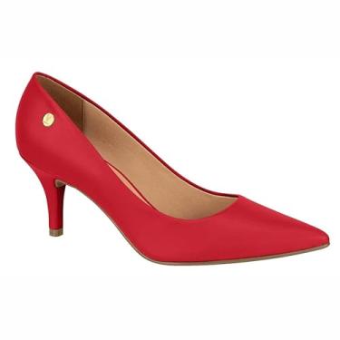 Imagem de Scarpin Feminino Vizzano Sapato Social 1185.702 - Original (Vermelho, BR, Adulto, Numérico, 39)