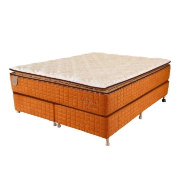 Imagem de Conjunto Box Brilhante Queen - Molas Ensacadas D45 70x158x198 - Prorelax