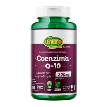Imagem de Coenzima Q10 Super Concentrada Unilife 30 Cápsulas