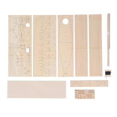 Imagem de Ainoli veleiro artesanato em madeira modelo de construção visual requintado navio educacional montar modelo de brinquedo para crianças e adultos para casa