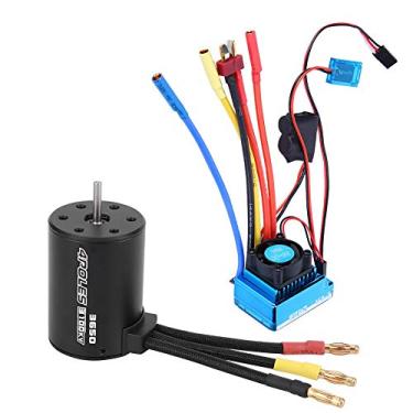 Imagem de CUOFYUNL 3650 Motor 3100KV Brushless ESC RC acessório peça sobressalente para modelo de carro 1/10 RC (60A)