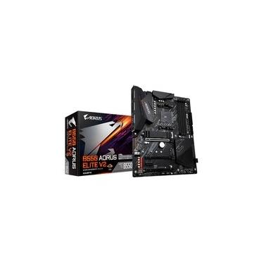 Imagem de Placa-Mãe Aorus B550 Elite V2, AMD B550, Rev. 1.0, ATX, DDR4, Preto - B550 AORUS ELITE V2