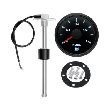 Imagem de Medidor De Nível De Combustível Universal Para Carro De 52mm Com Senso