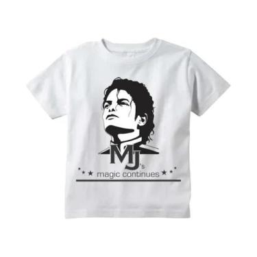 Imagem de Camiseta Gráfica plus Size Feminina Michael Jackson Estilo Harajuku Ro