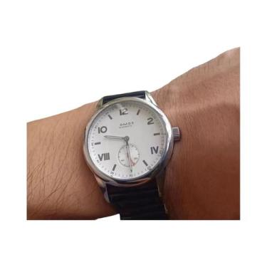 Imagem de Relógio Mecânico Automático Masculino Bauhaus Série Club Com Safira E 